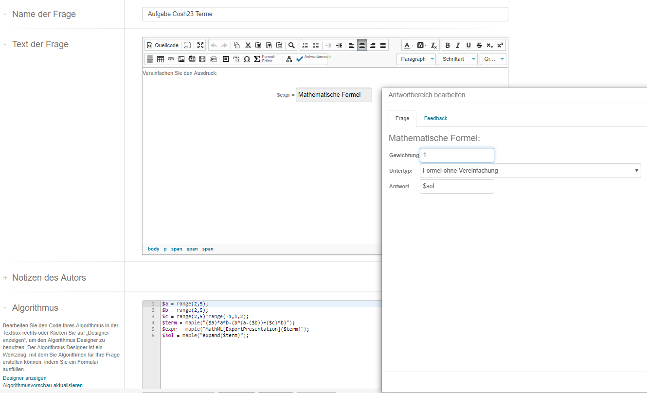 Möbius Cosh23 Autoren