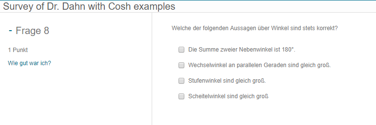 Möbius Cosh51 Studierende