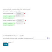 Von den Schnittpunkten zum Intervall
